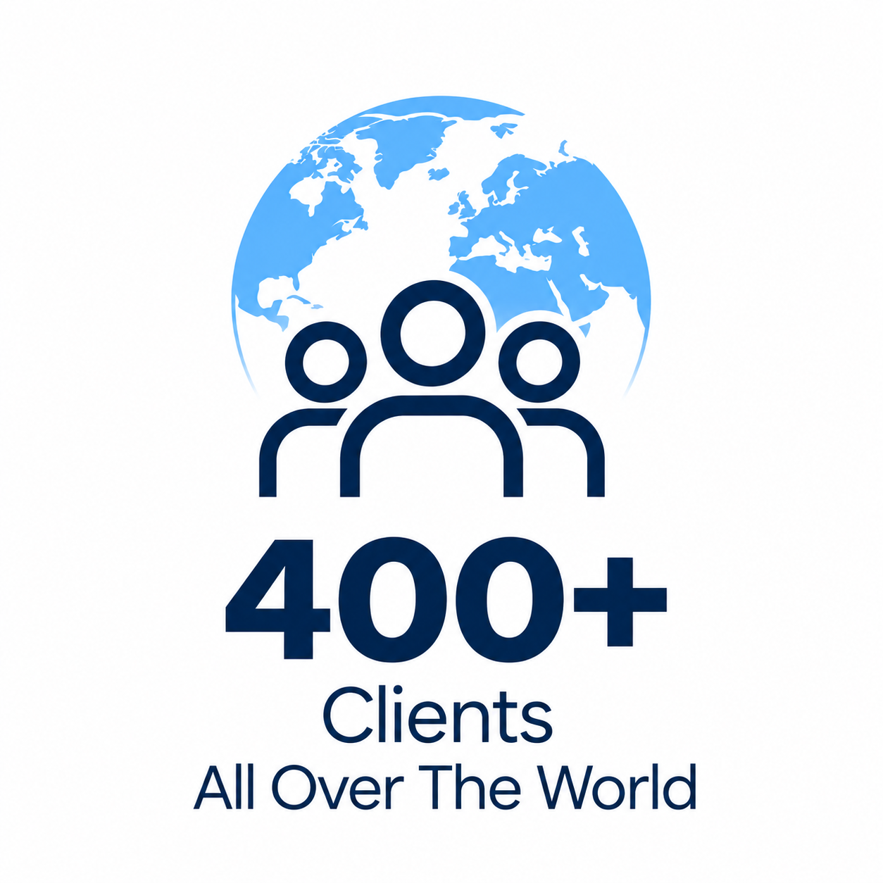 More than 400 clients all over the world